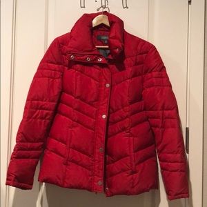 Red Kenneth Cole Puffer